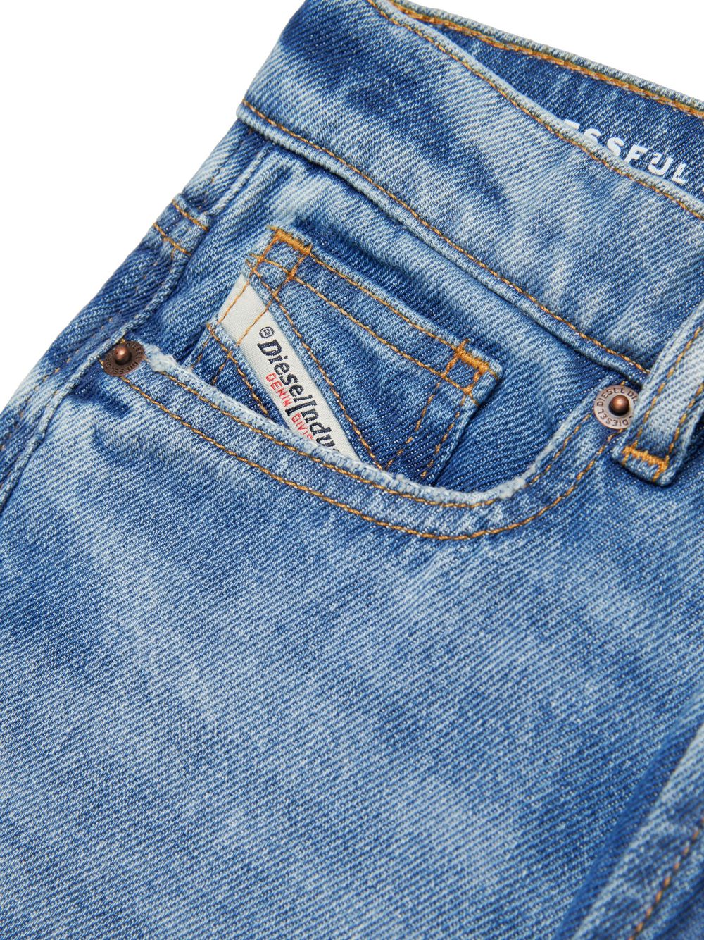 Jeans blu per bambino J00808KXBNP K01 Diesel Kids 