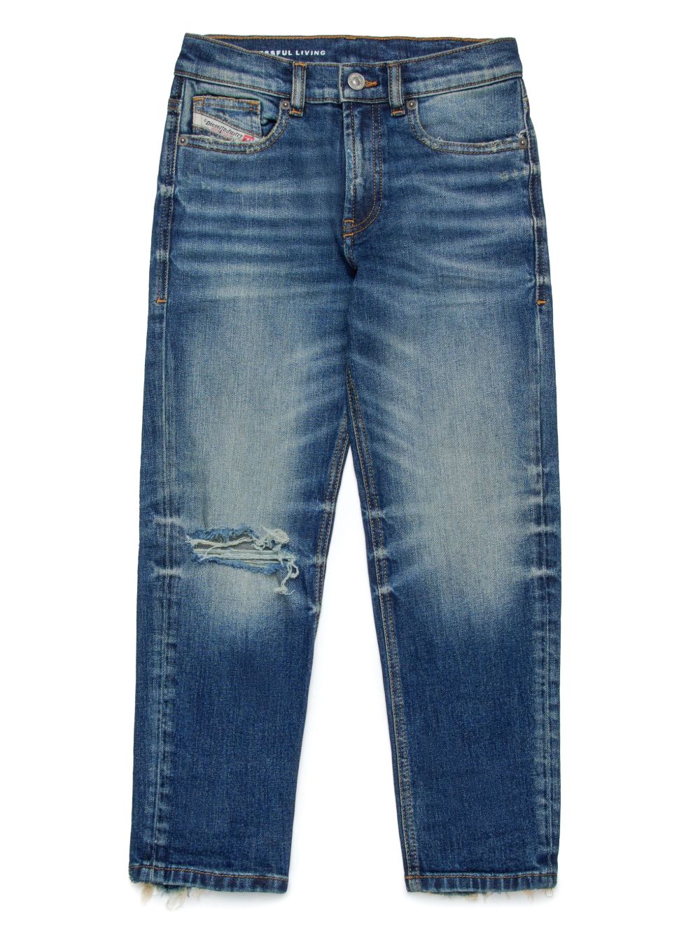 Jeans blu per bambino J00808KXBPJ K01 Diesel Kids 