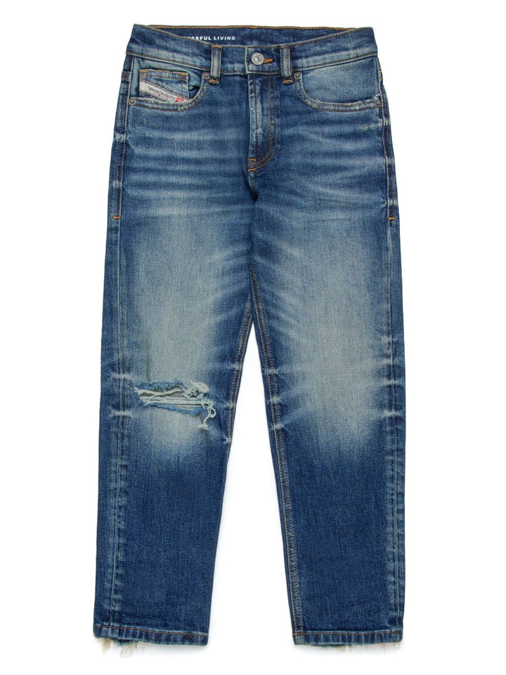 Jeans blu per bambino J00808KXBPJ K01 Diesel Kids 