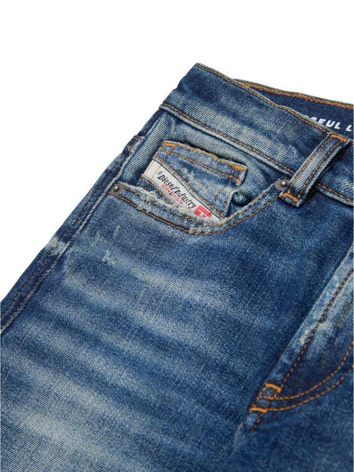 Jeans blu per bambino J00808KXBPJ K01 Diesel Kids 