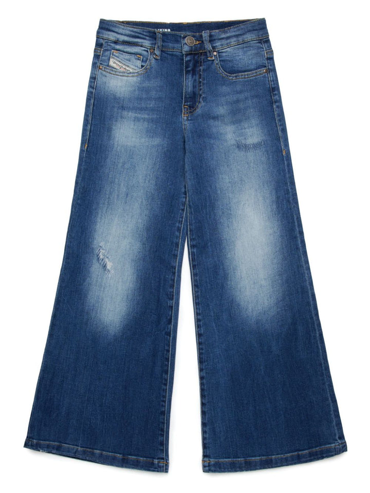 Jeans blu per bambina J00816KXBNR K01 Diesel Kids 