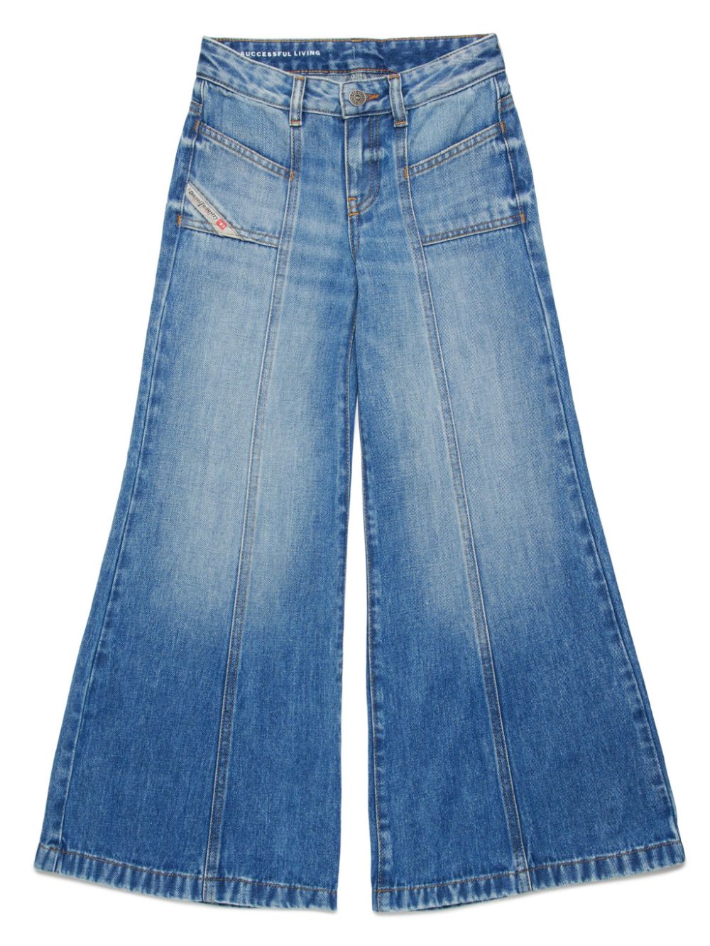 Jeans blu per bambina J01919KXBNP K01 Diesel Kids 