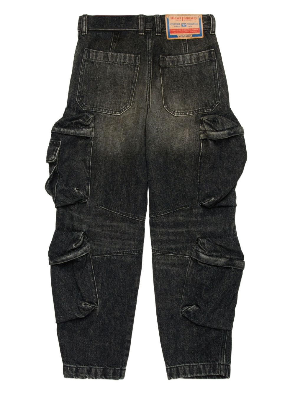 Jeans neri per bambino J02155KXBNE K02 Diesel Kids 