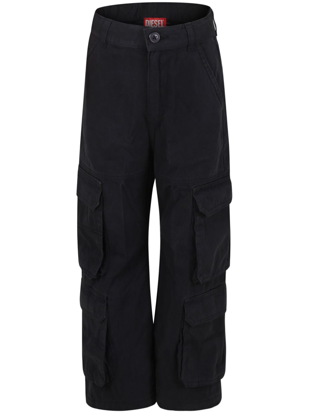 Pantalone nero per bambina J02220KXBJ1 K900 Diesel Kids 