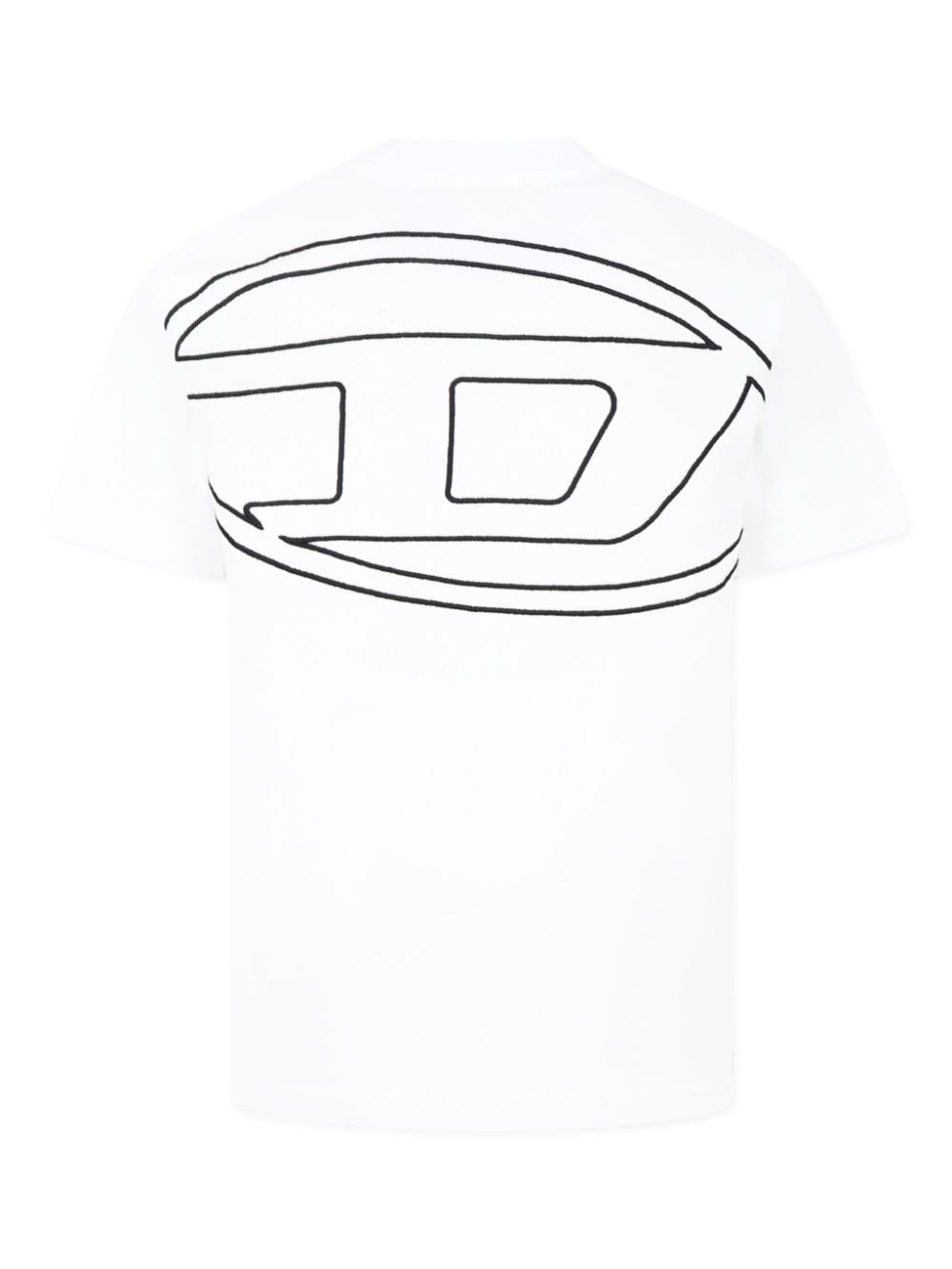 T-shirt bianca per bambino J022760HGAM K100 Diesel Kids 