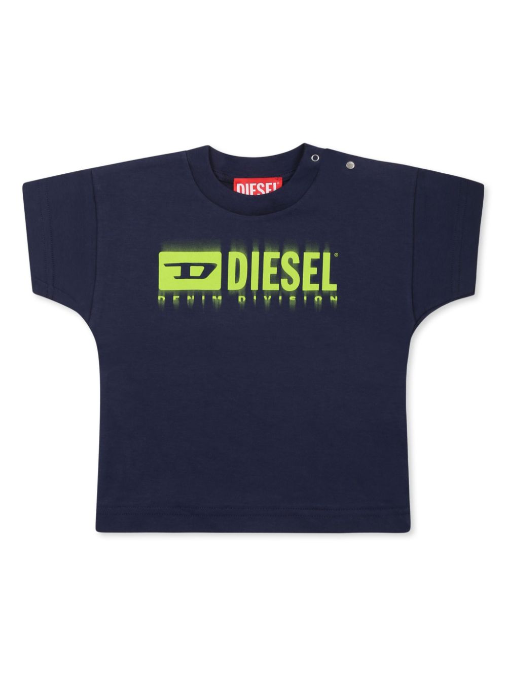 T-shirt blu navy per neonato K0056900YI9 K8AT Diesel Kids 