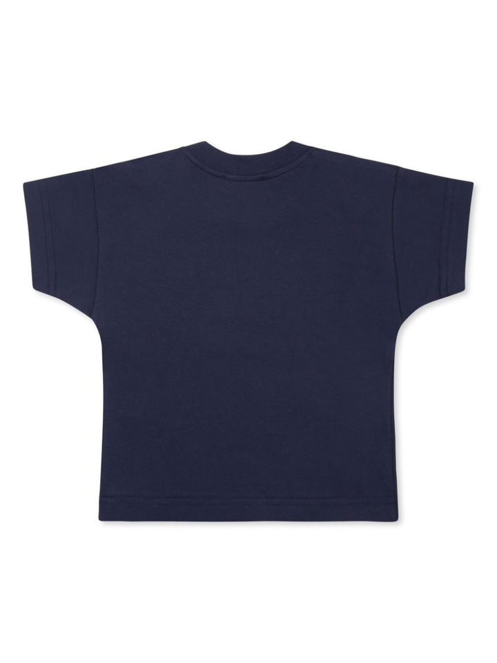T-shirt blu navy per neonato K0056900YI9 K8AT Diesel Kids 