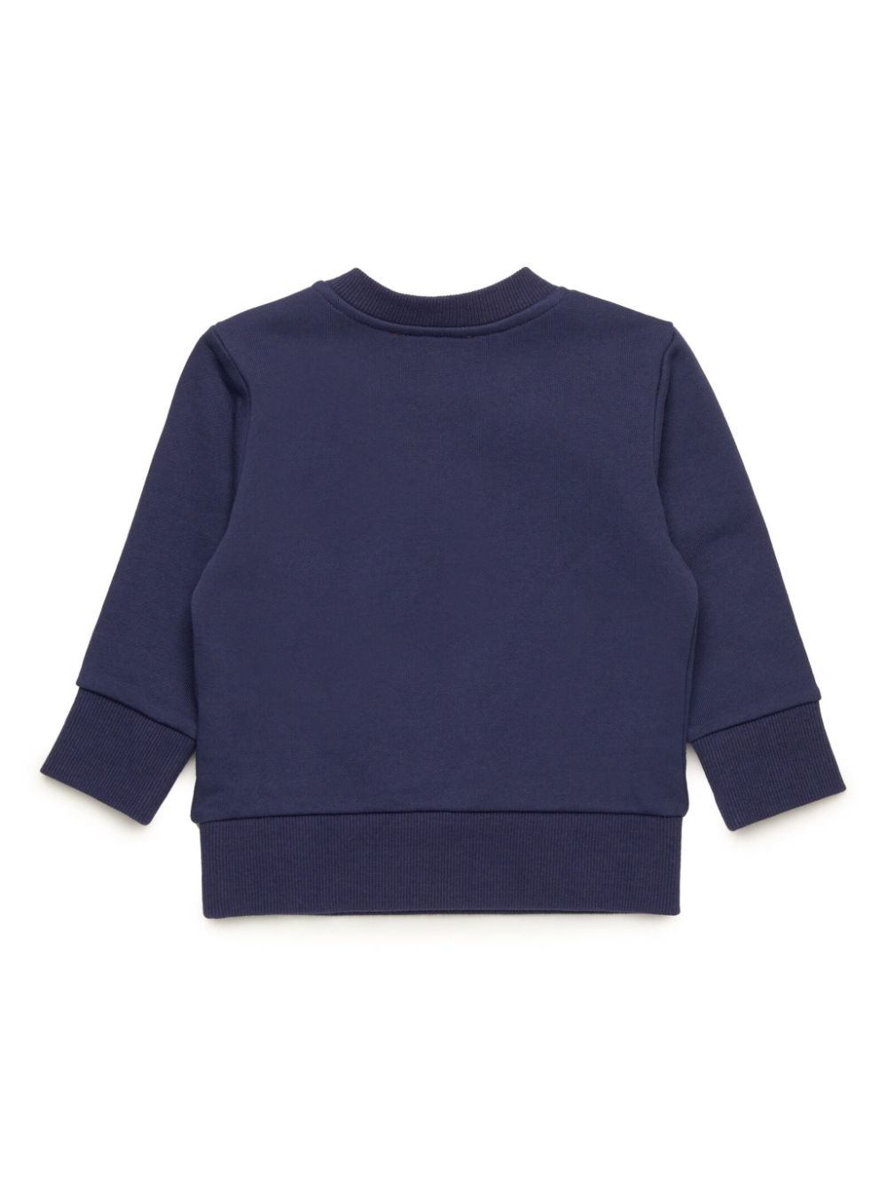 Felpa blu navy per neonato con logo K00631KYAQK K8AT Diesel Kids 