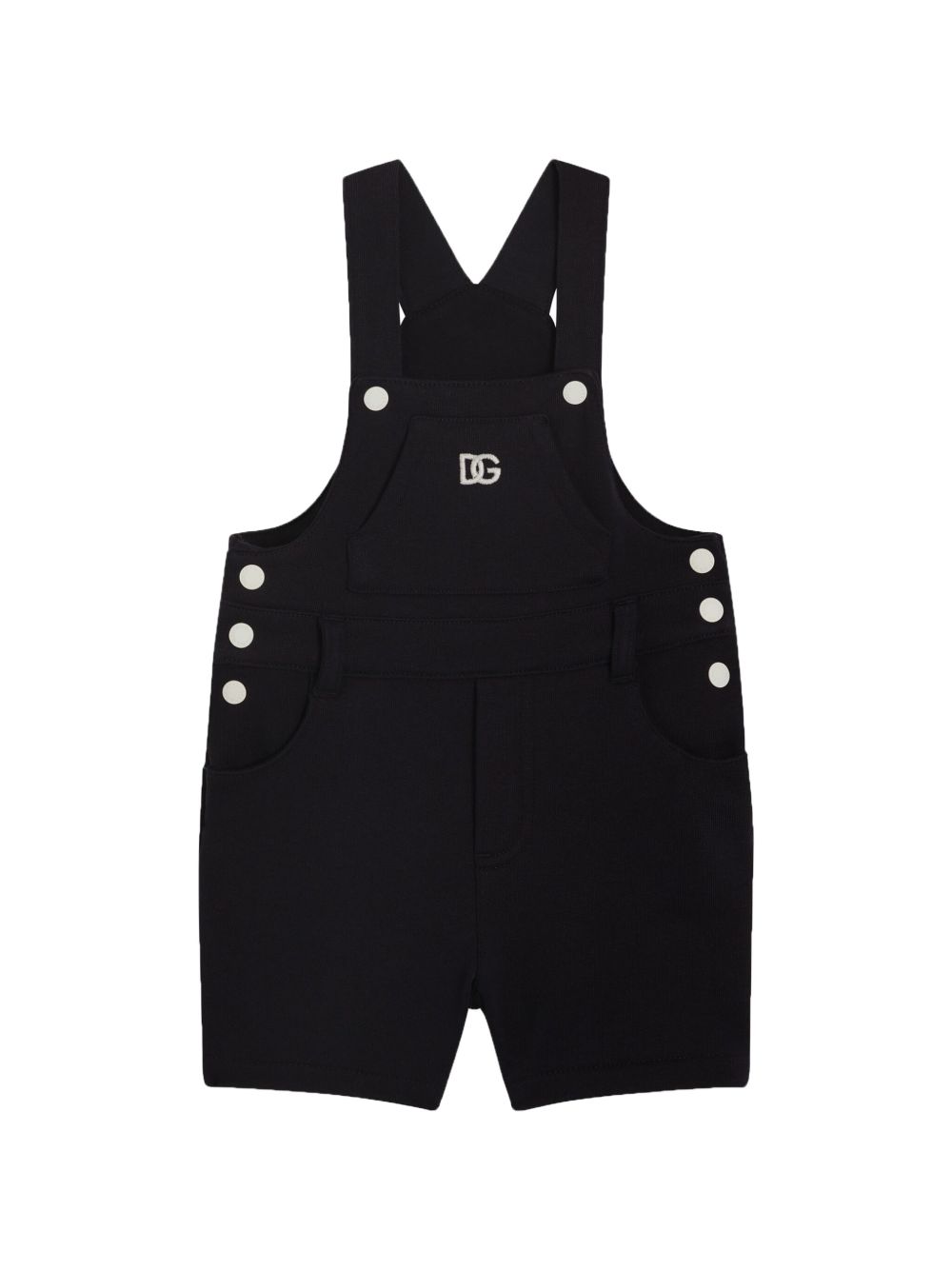 Salopette nera per neonato L1JQV4G7O7F S9000 Dolce & Gabbana Kids 