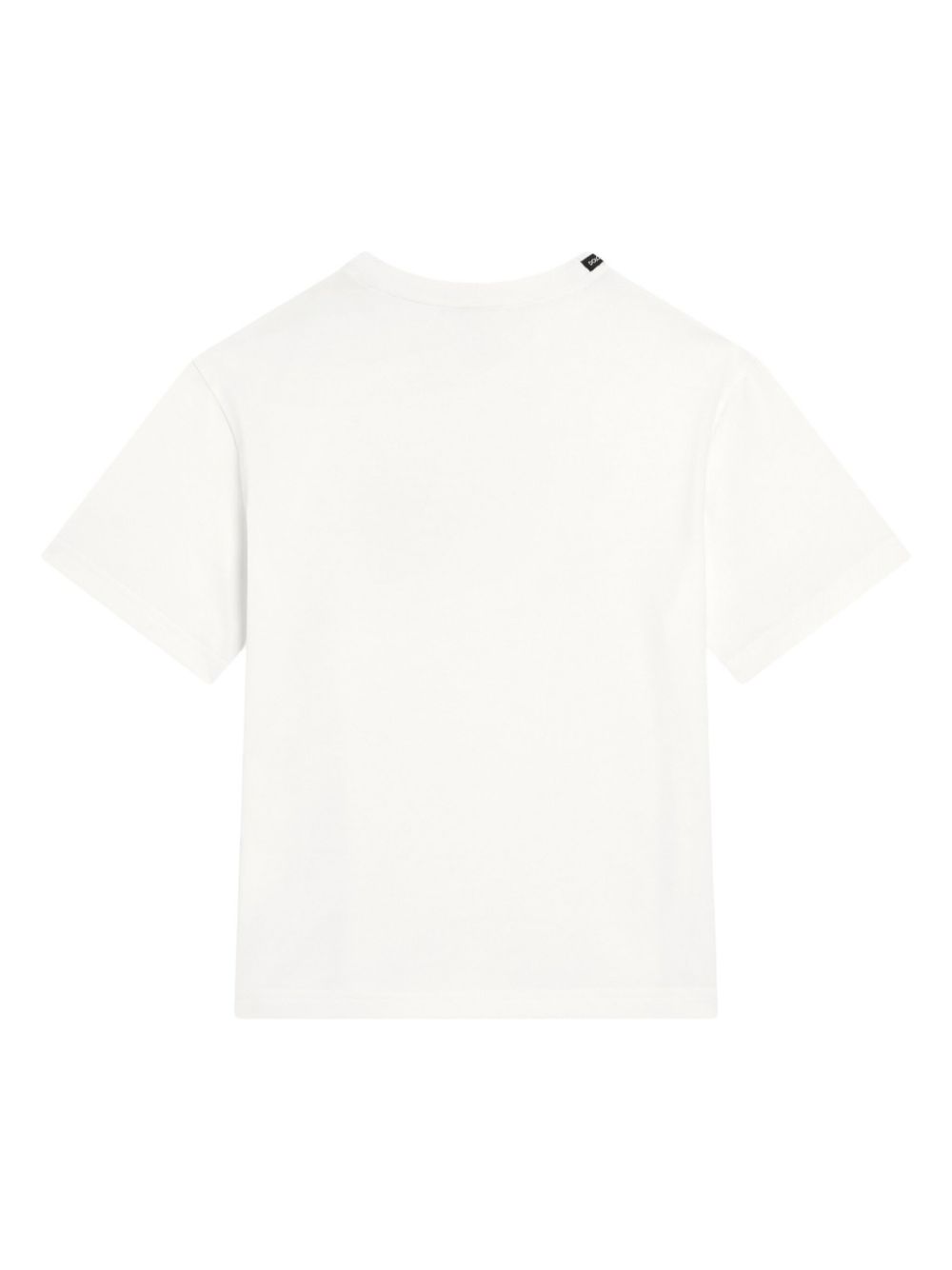 T-shirt bianca con logo per bambino L4JTHVG7O0P W0111 Dolce & Gabbana Kids 