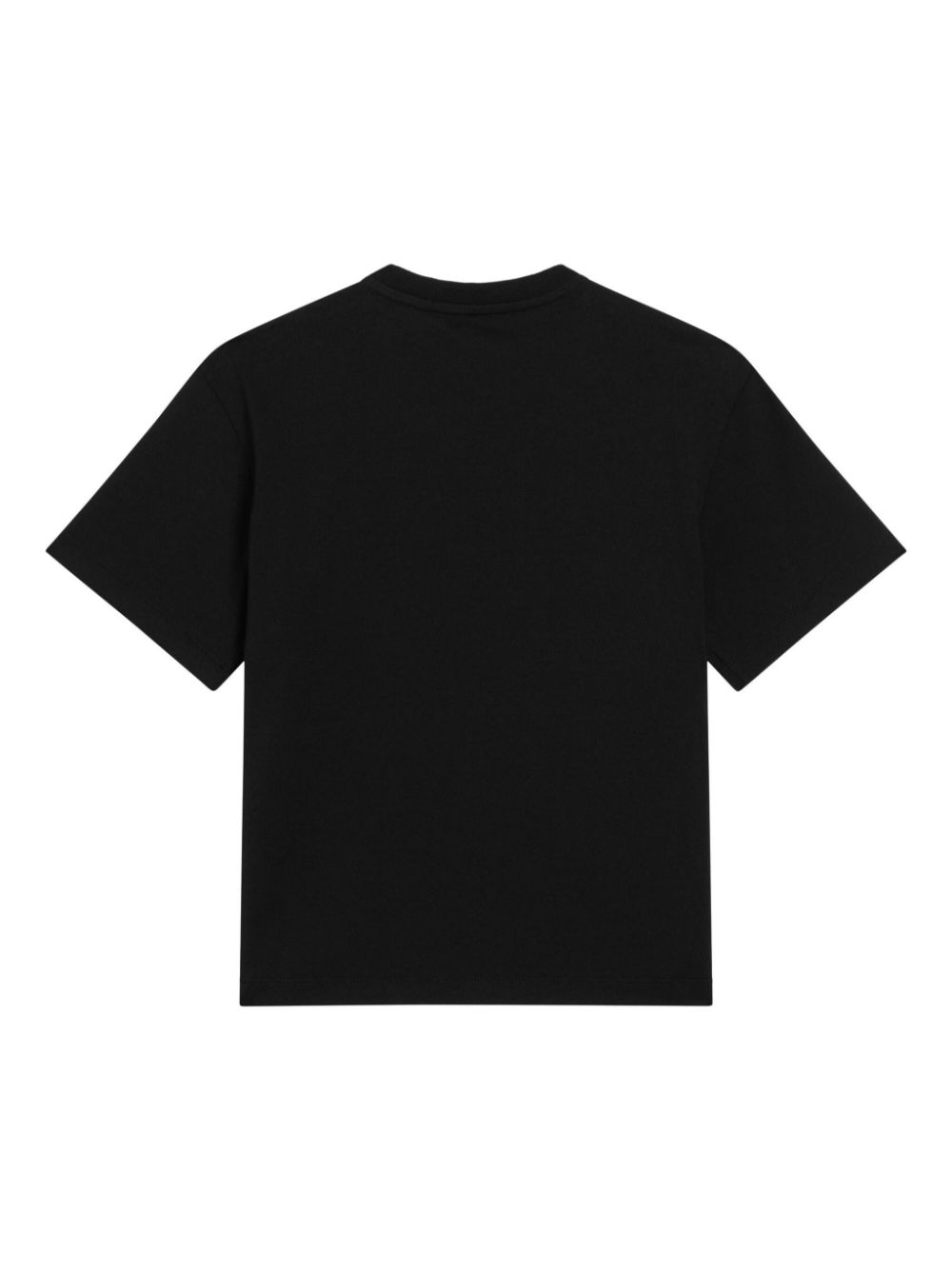 T-shirt nera per bambino L4JTHVG7O5R N0000 Dolce & Gabbana Kids 