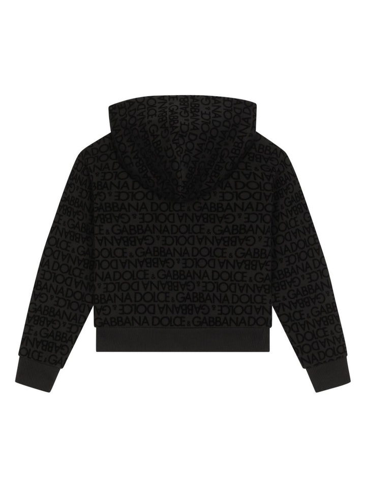 Felpa nera per bambino L4JWJCG7K2H HNXCN Dolce & Gabbana Kids 
