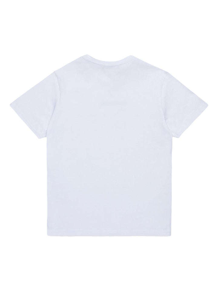 T-shirt bianca per bambino DQ2770D0015 DQ100 Dsquared2 Kids 