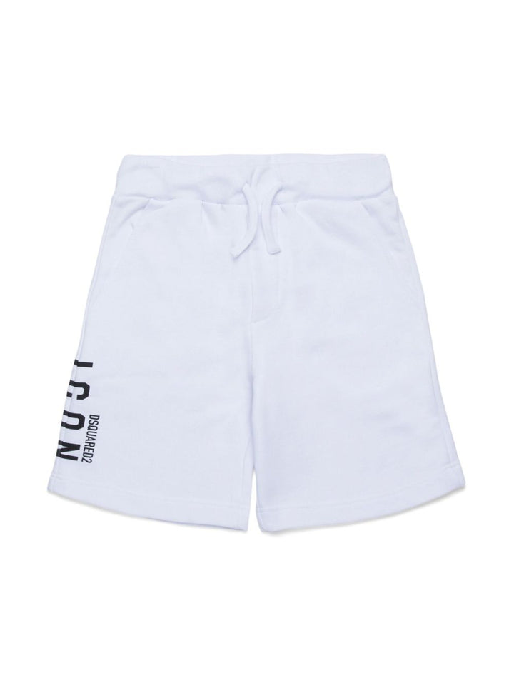 Bermuda bianca per bambino DQ2930D0094 DQ100 Dsquared2 Kids 