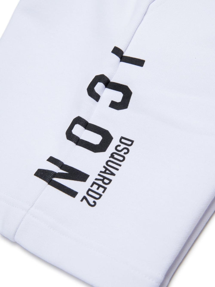 Bermuda bianca per bambino DQ2930D0094 DQ100 Dsquared2 Kids 