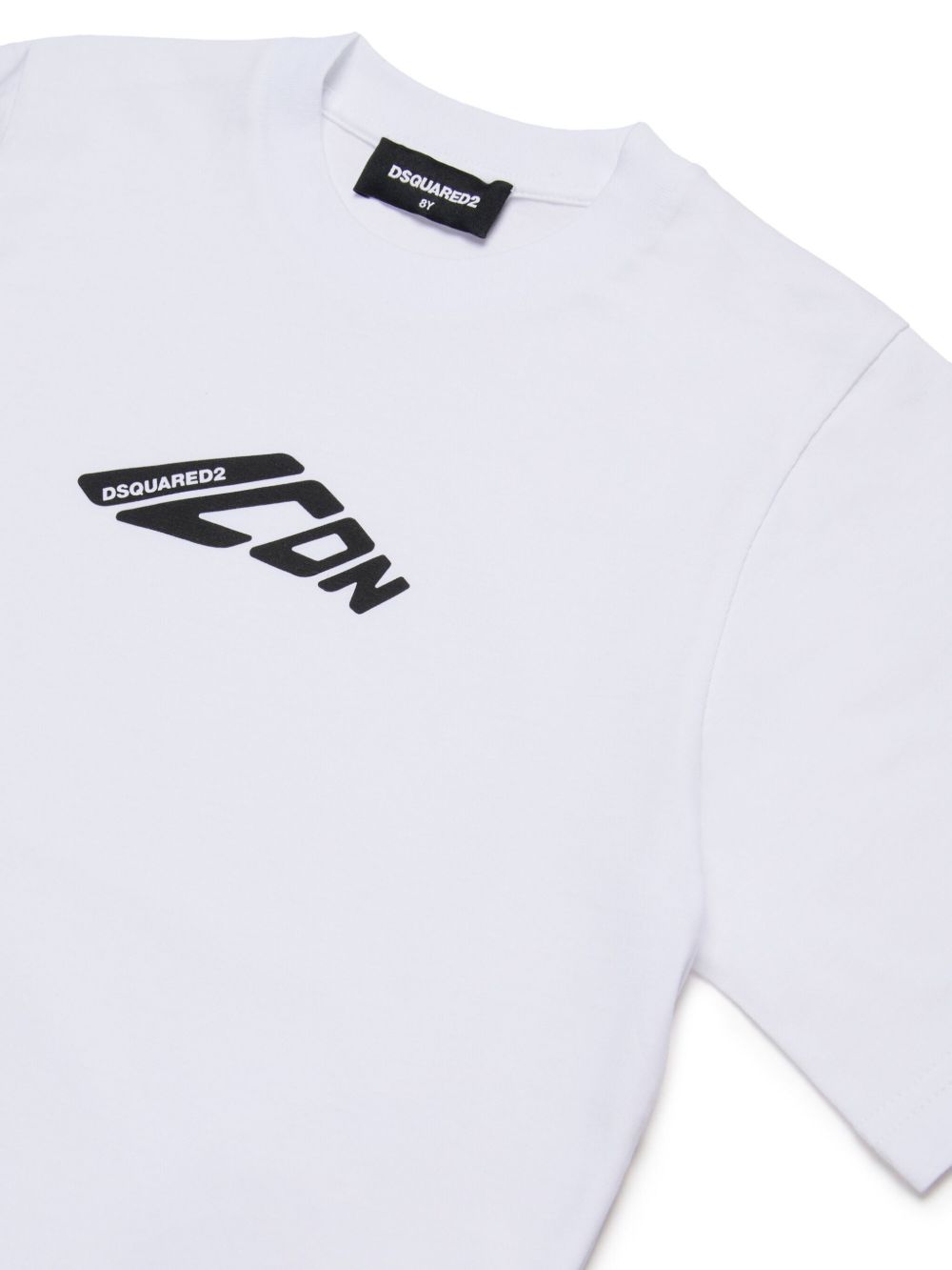 T-shirt bianca Icon per bambino DQ2941D00XM DQ100 Dsquared2 Kids 