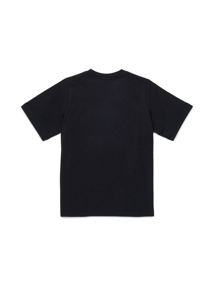 T-shirt nera Icon per bambino DQ2941D00XM DQ900 Dsquared2 Kids 