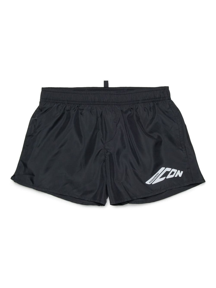 Costume nera per bambino DQ2960D0A9E DQ900 Dsquared2 Kids 