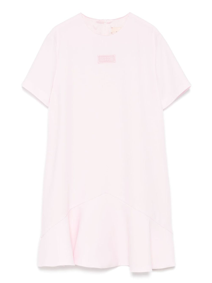 Abito rosa chiaro per bambina EFAB5860GA085 C035 Elisabetta Franchi Kids 