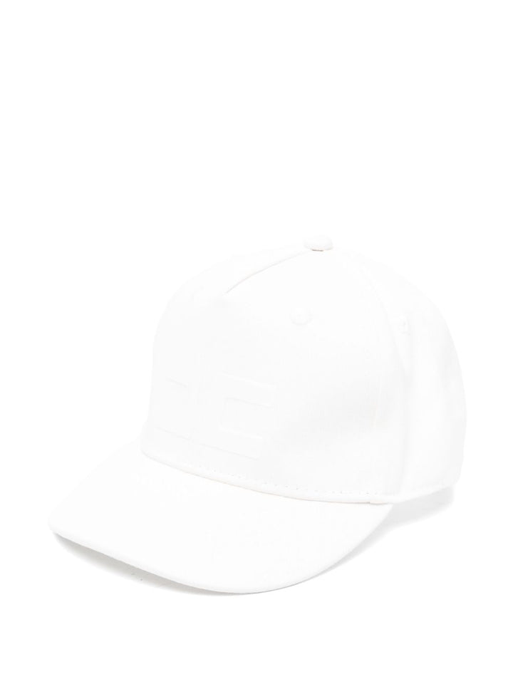 Cappello bianco per bambina EFCP025CCA010 0000 Elisabetta Franchi Kids 