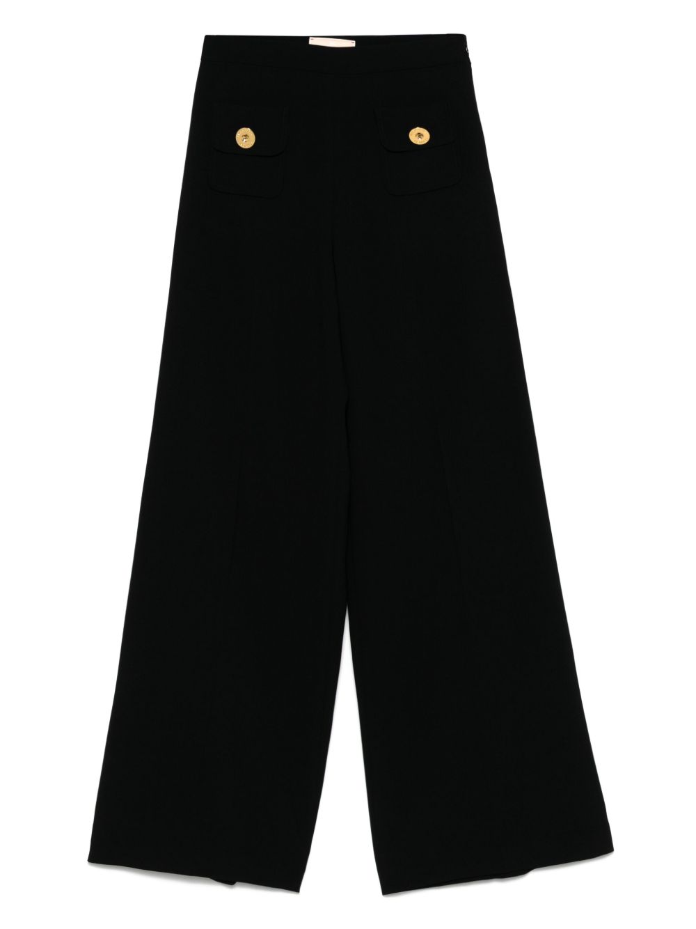 Pantalone nero per bambina EFPA2840FODER N000 Elisabetta Franchi Kids 