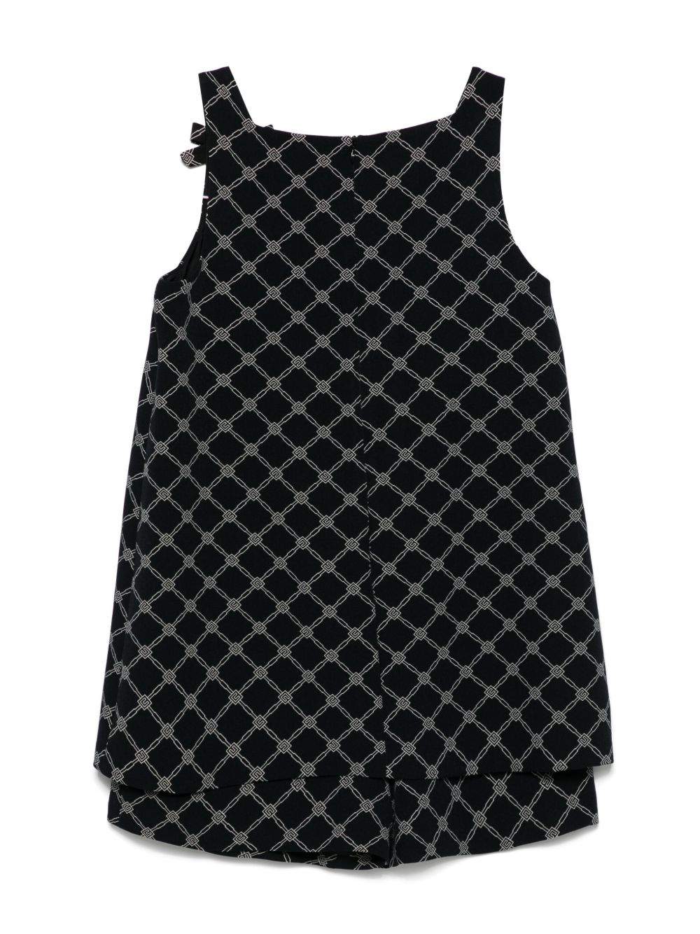 Tuta nero per bambina EFTA0990GA018 D062 Elisabetta Franchi Kids 