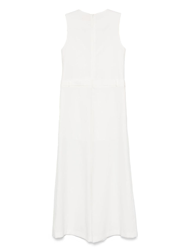 Tuta bianca per bambina EFTA1060GA085 0000 Elisabetta Franchi Kids 
