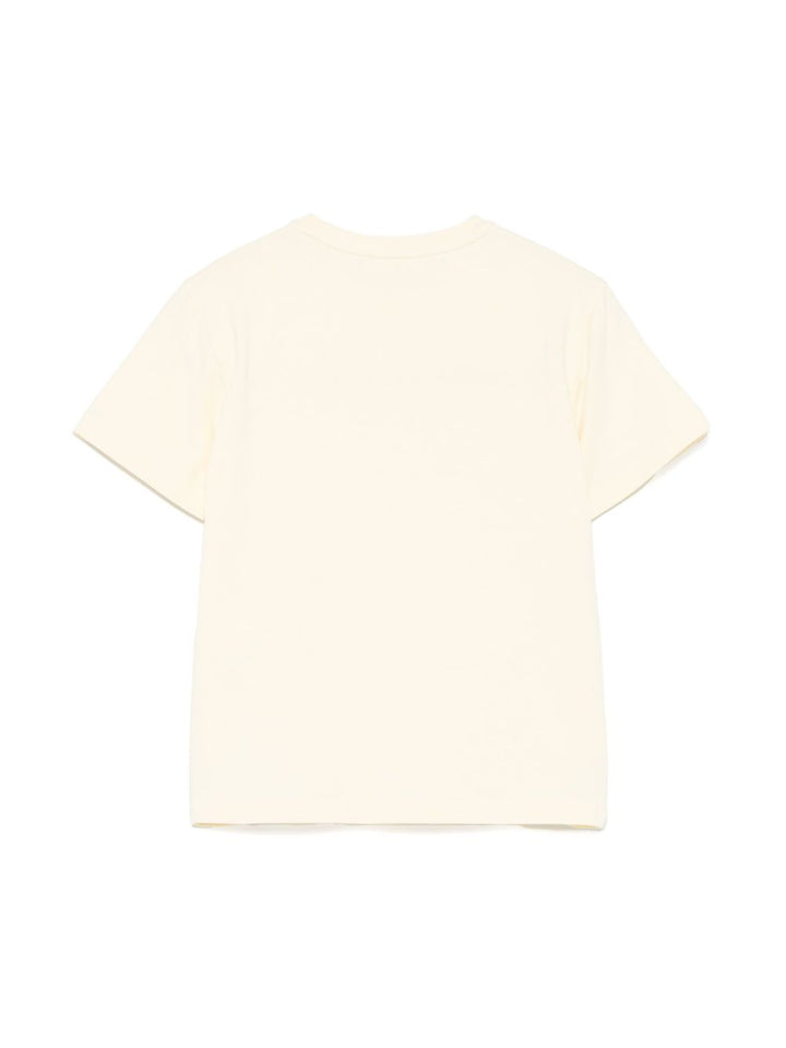 T-shirt giallo chiaro per bambina EFTS2300JE006 2023 Elisabetta Franchi Kids 