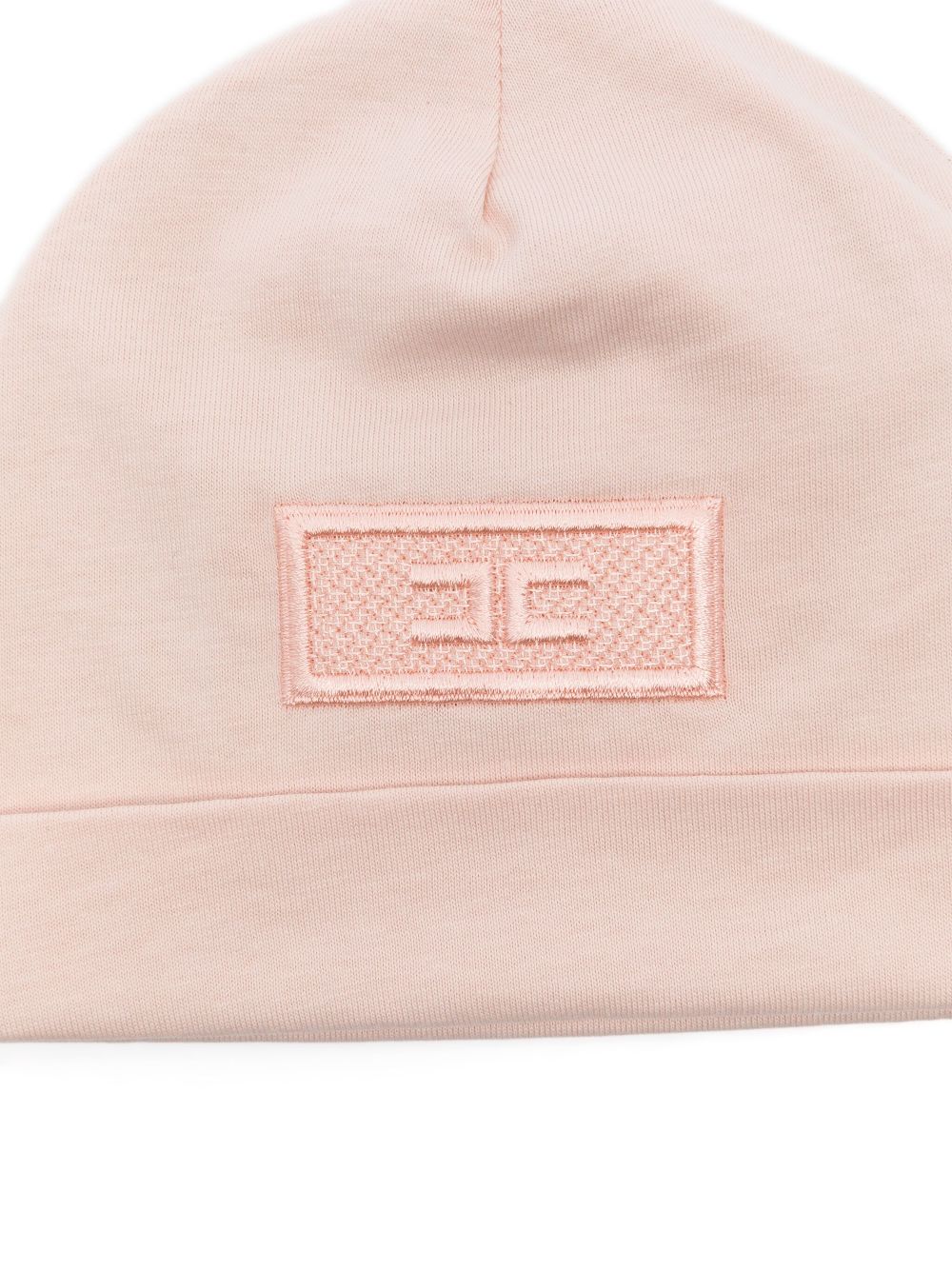 Cappello rosa cipria per neonata ENCP0630JF054 C036 Elisabetta Franchi Kids 