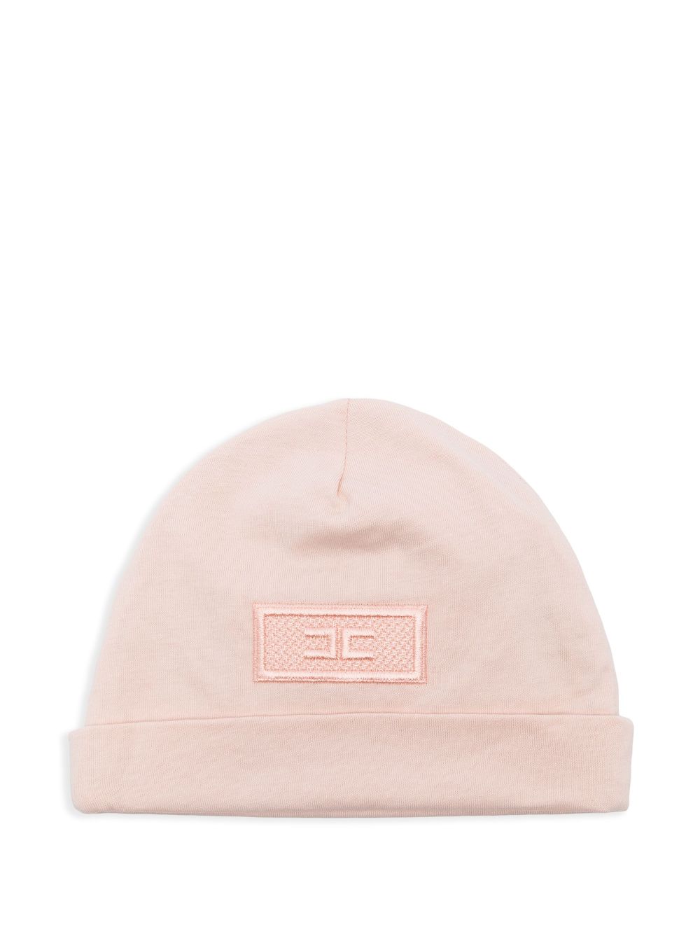 Cappello rosa cipria per neonata ENCP0630JF054 C036 Elisabetta Franchi Kids 