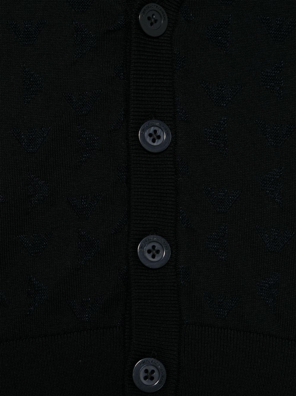 Cardigan blu notte per bambino EB000286AF13935 UB118 Emporio Armani Kids 