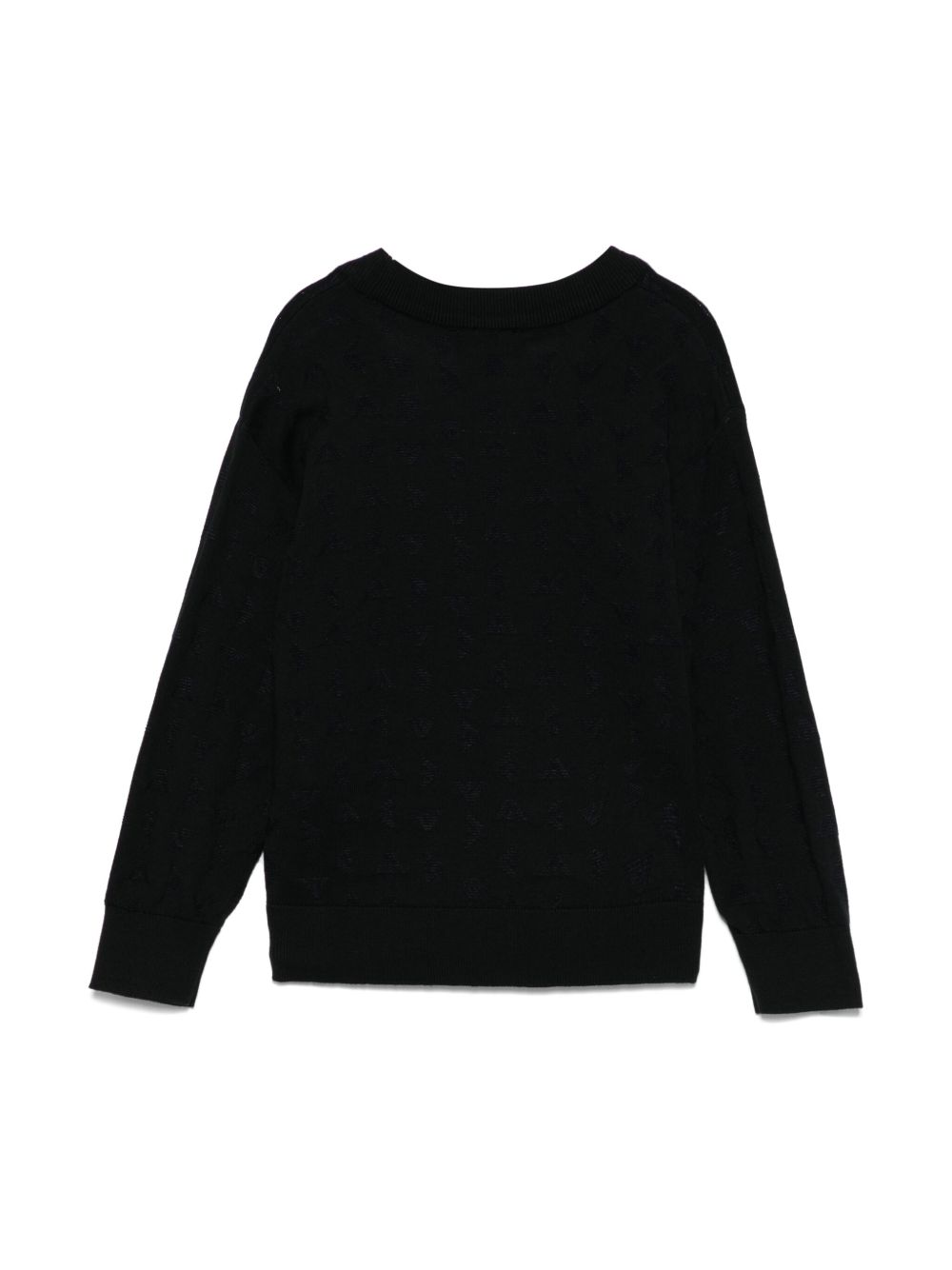 Cardigan blu notte per bambino EB000286AF13935 UB118 Emporio Armani Kids 