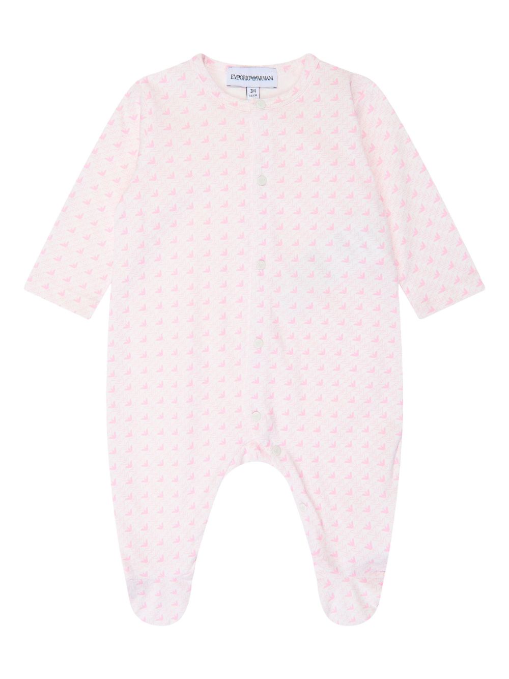 Tutina rosa per neonata EY000011AF10913 F4012 Emporio Armani Kids 