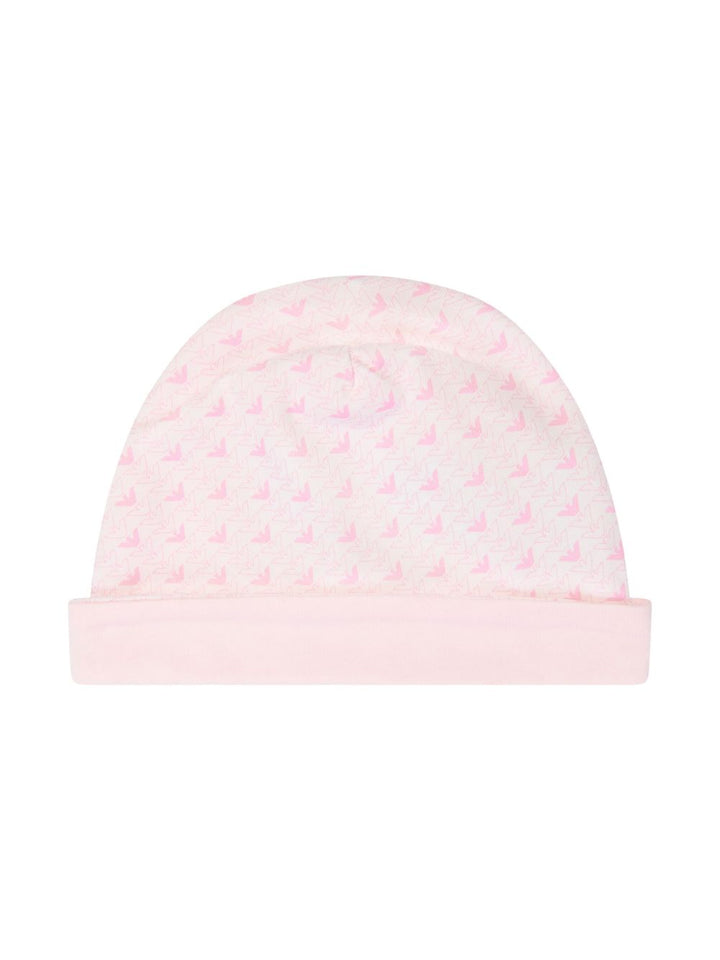 Tutina rosa per neonata EY000011AF10913 F4012 Emporio Armani Kids 