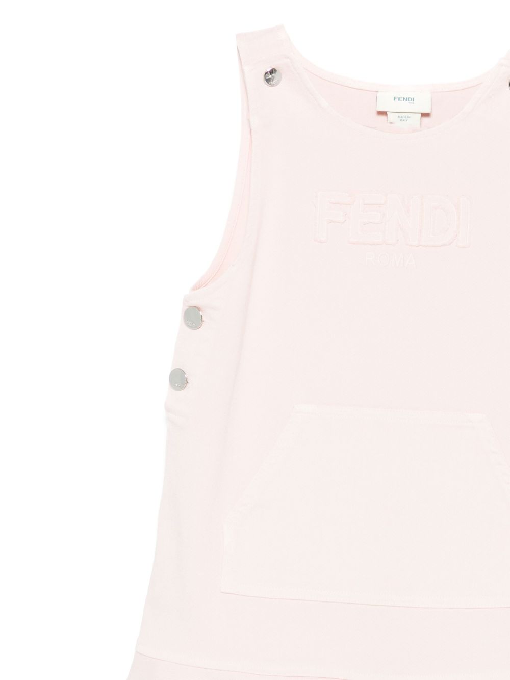 Abito rosa chiaro per bambina JFB769ATS1 F1RX7 Fendi Kids 
