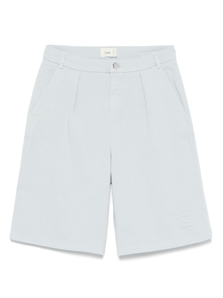 Bermuda blu bebè per bambino JMF526ATS1 F1EPR Fendi Kids 