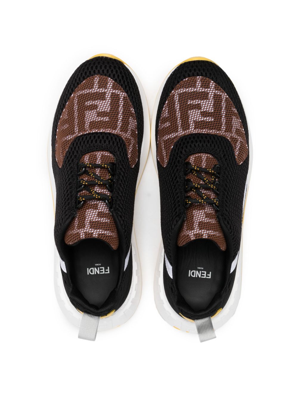 Sneakers nere per bambina con logo JMR442AM50 F150H Fendi Kids 