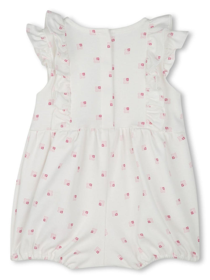 Pagliaccetto bianco per neonata H30608 44Z Givenchy Kids 