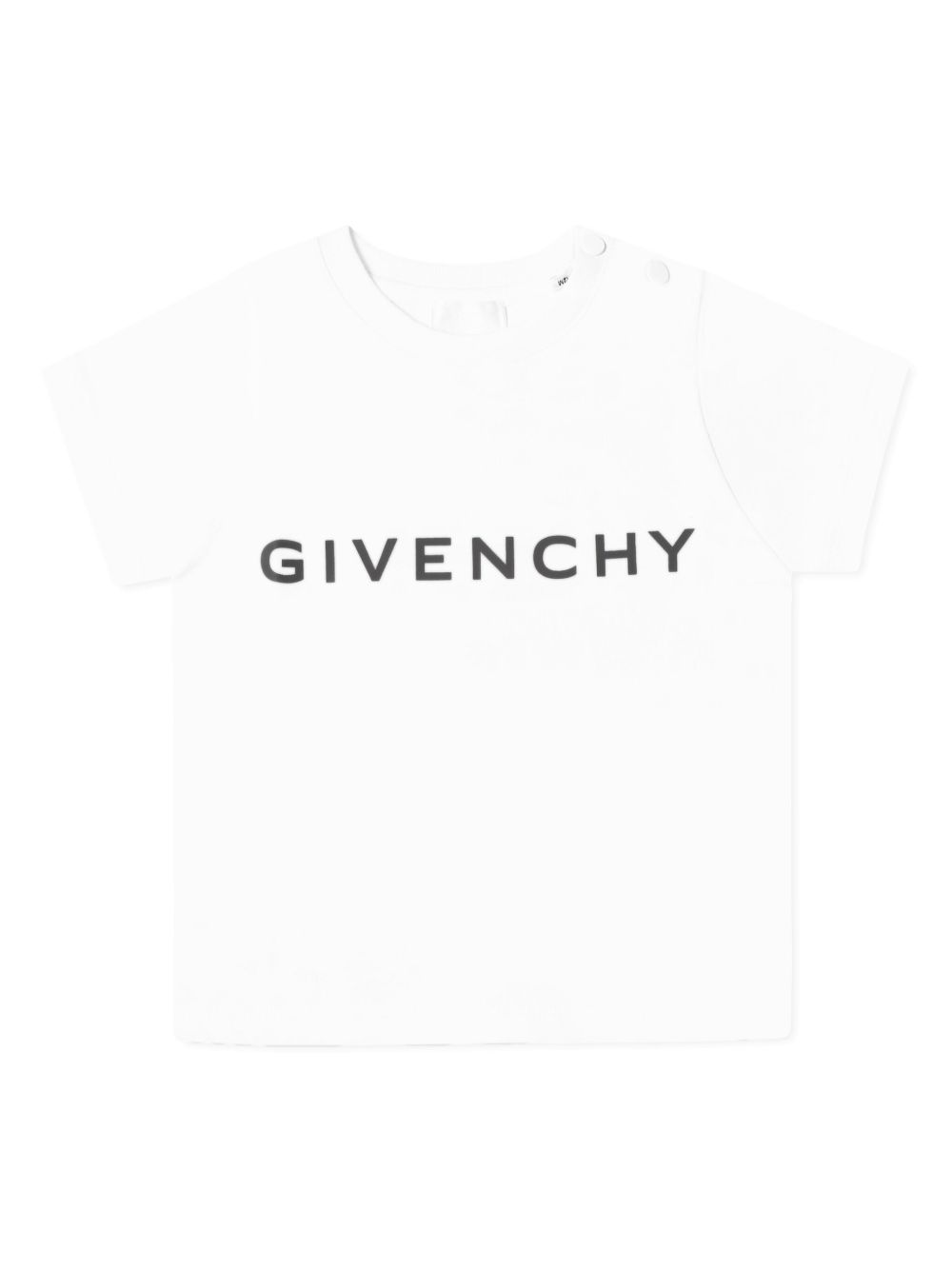 T-shirt bianco per neonato H30640 10P Givenchy Kids 