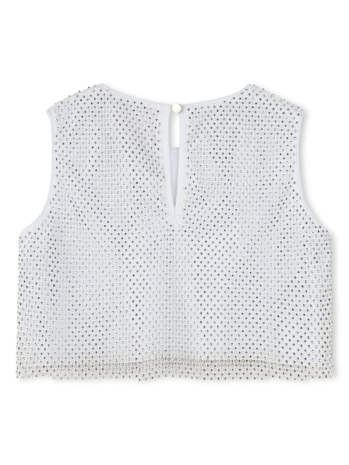 Top grigio per bambina H30840 16 Givenchy Kids 