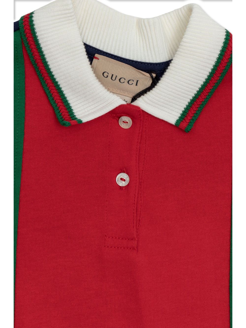 Abito bianco per neonata con logo 767938XJF82 4681 Gucci Kids 