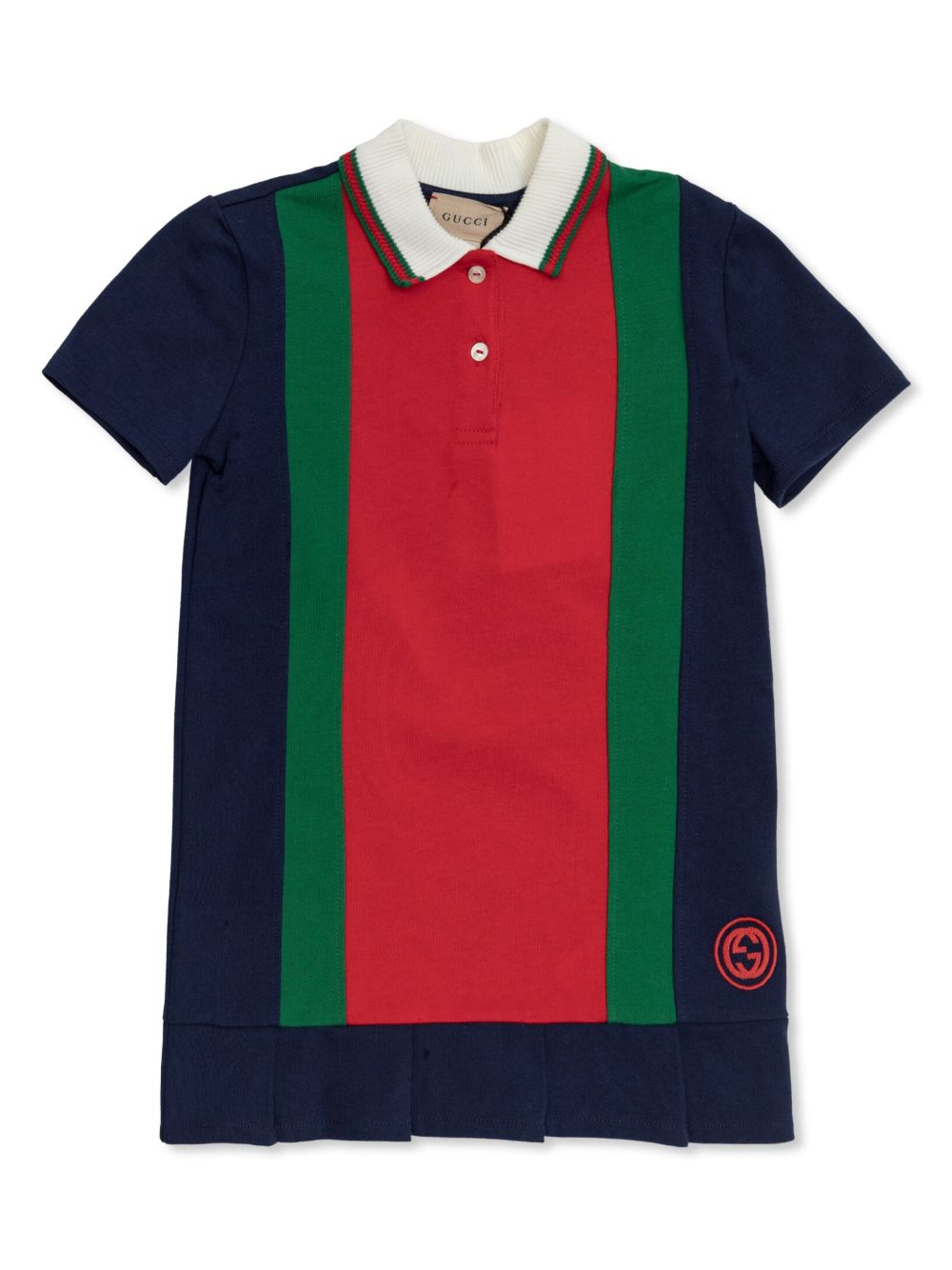 Abito bianco per neonata con logo 767938XJF82 4681 Gucci Kids 