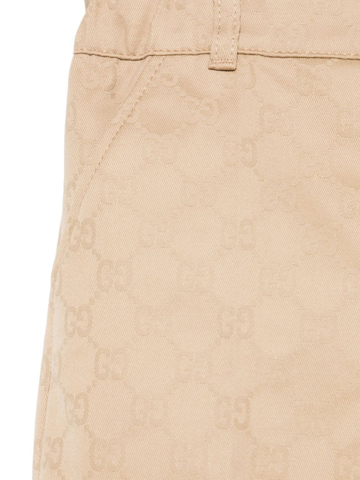 Bermuda beige per bambino 810886XWA3G 2159 Gucci Kids 