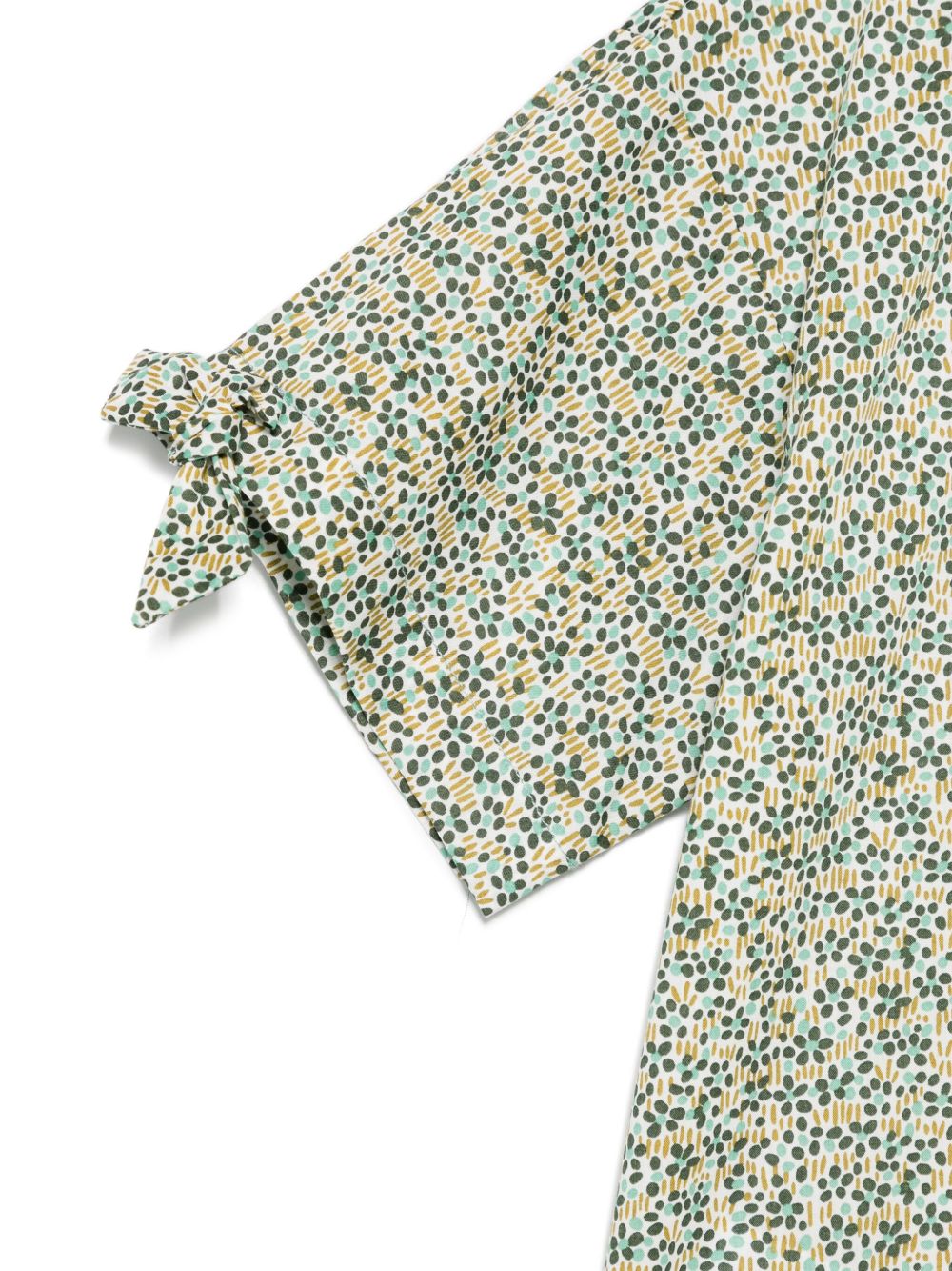 Top verde per bambina P25CC106C4139 577 Il Gufo 
