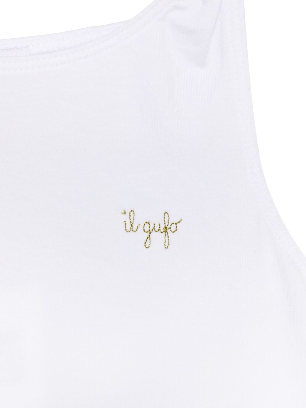 Completo bianco/verde per bambina P25DP528MF032 0157 Il Gufo 