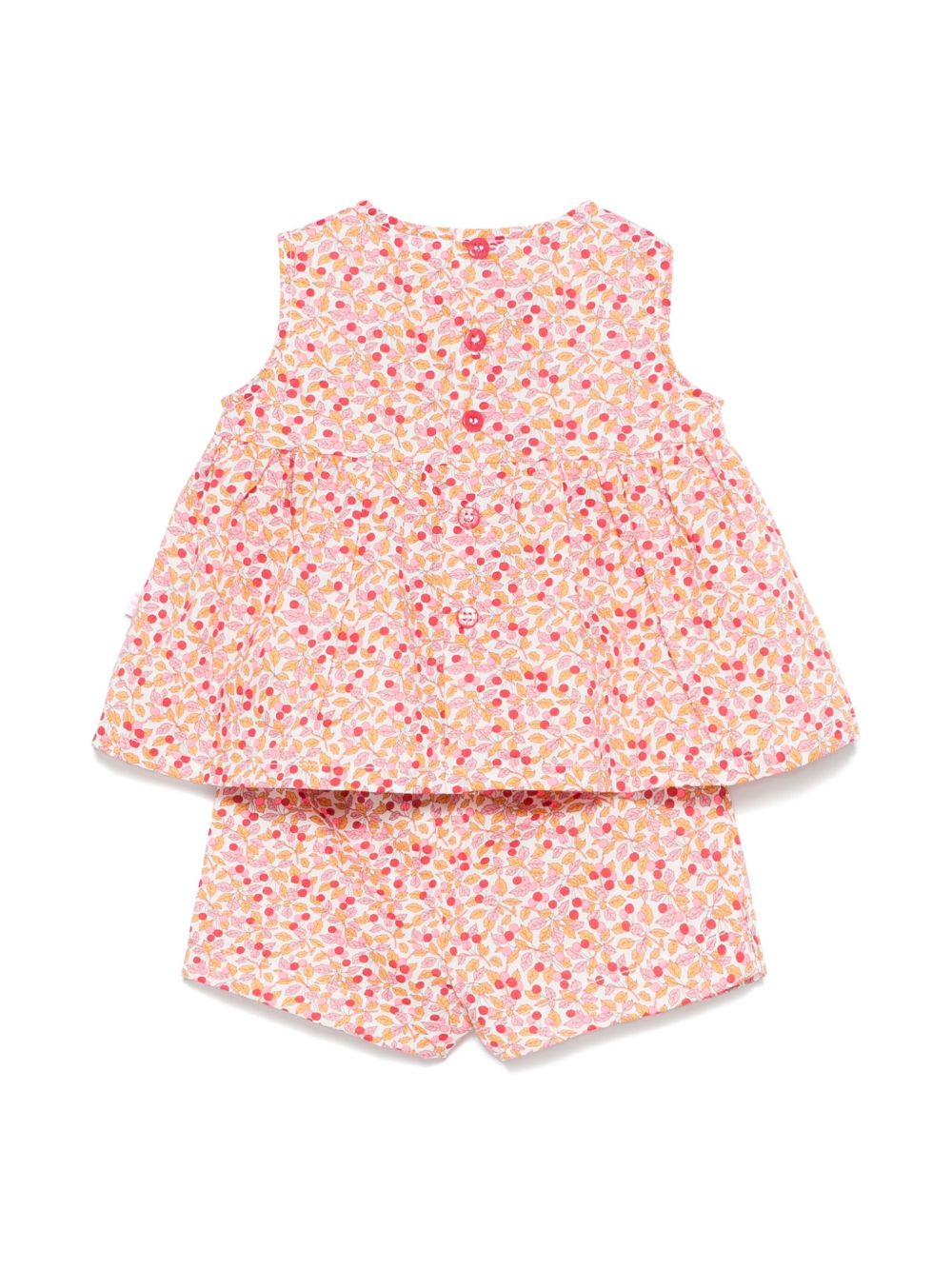 Completo rosa per neonata P25DP557C4139 249 Il Gufo 