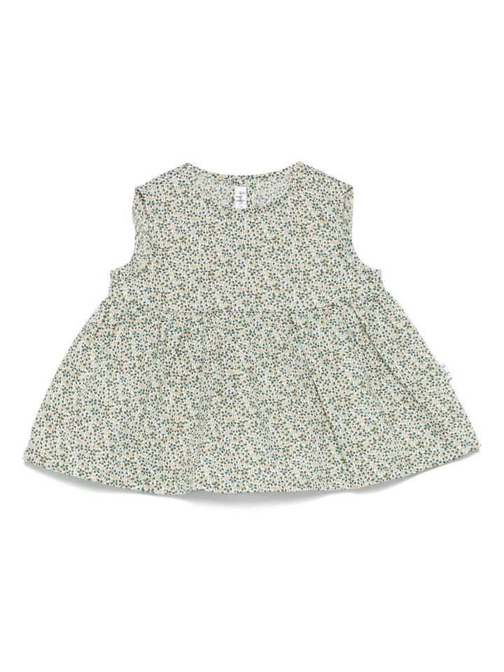 Completo verde per neonata P25DP557C4139 577 Il Gufo 