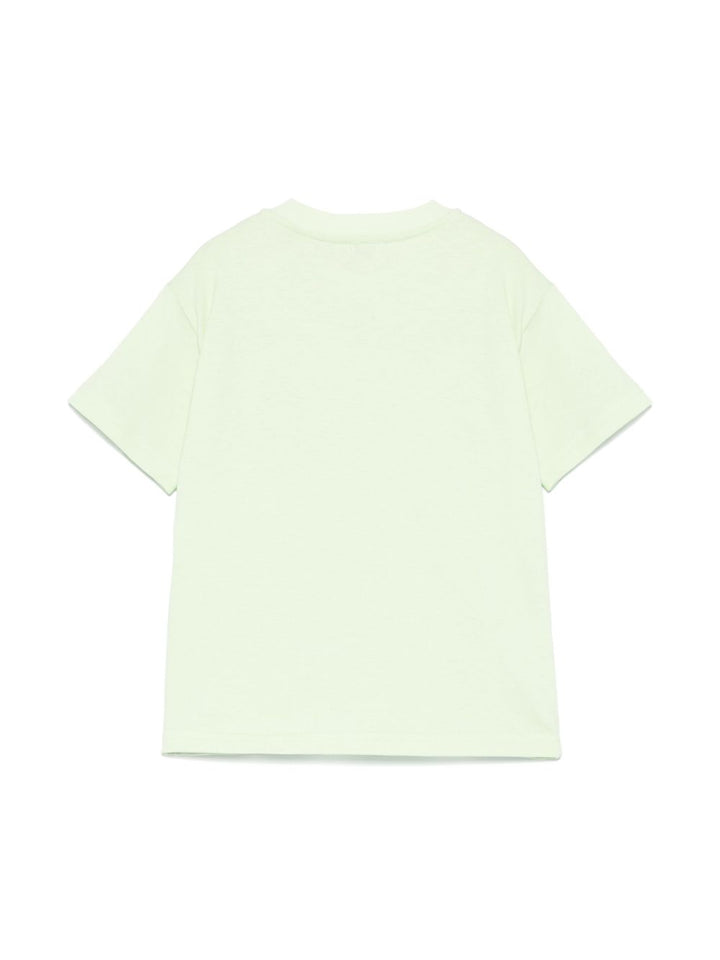 T-shirt verde chiaro per bambino P25TS468MF001 5249 Il Gufo 