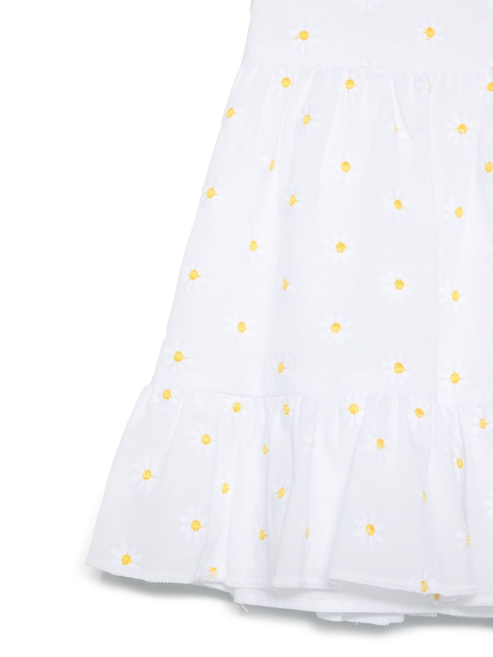 Abito bianco per bambina P25VA330C5053 010 Il Gufo 
