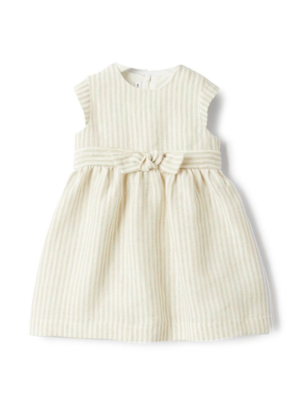 Abito beige chiaro per neonata P25VM789L1018 140 Il Gufo 